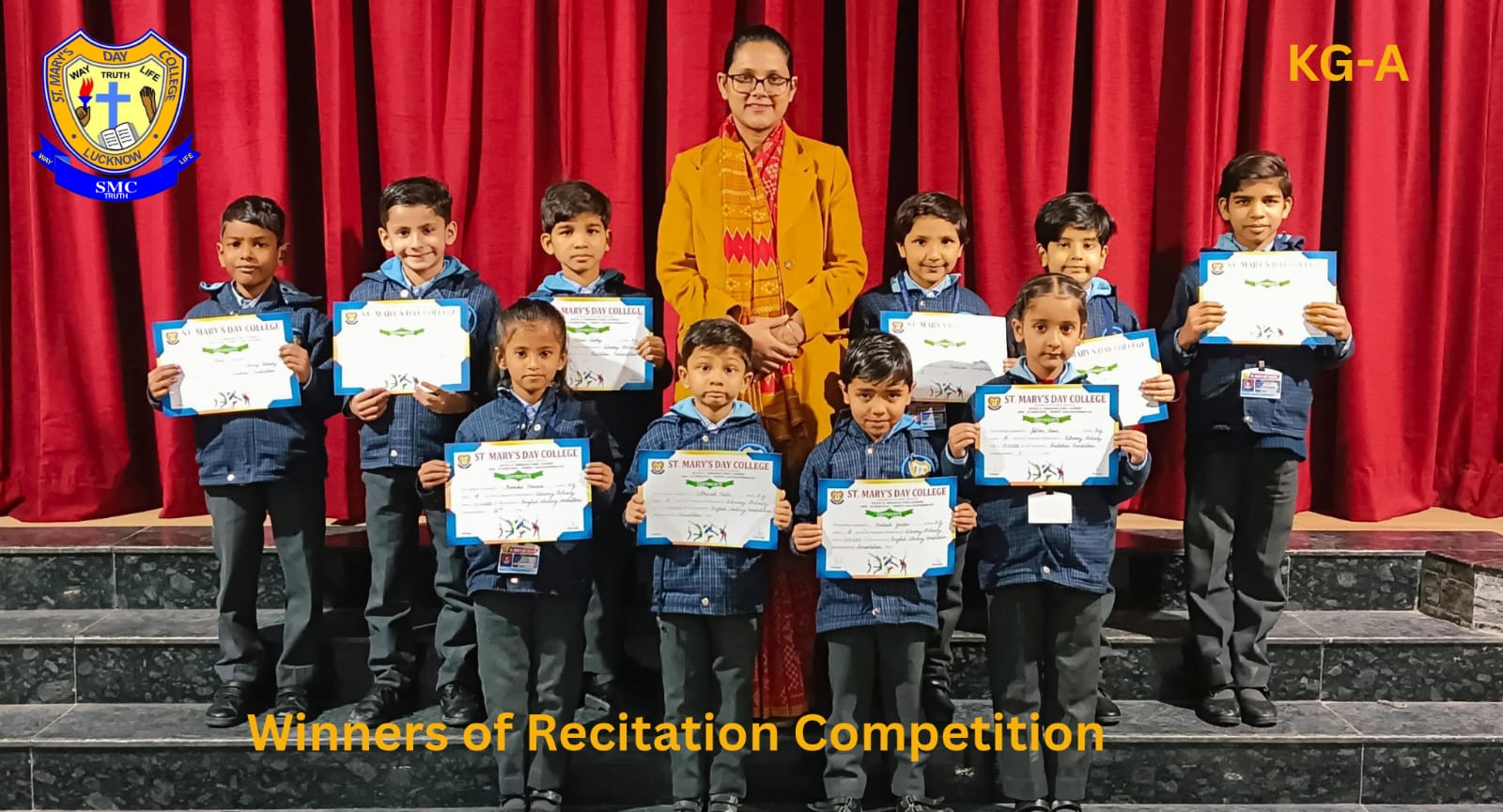 Pre-Primary Writing,Recitation and Drawing Competition 2025