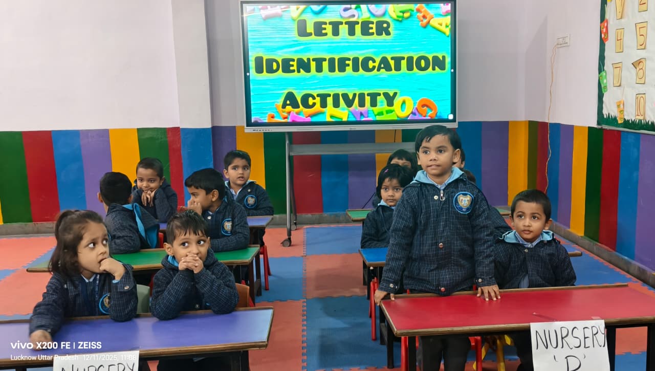 Nursery: Letter Identification Activity 2025