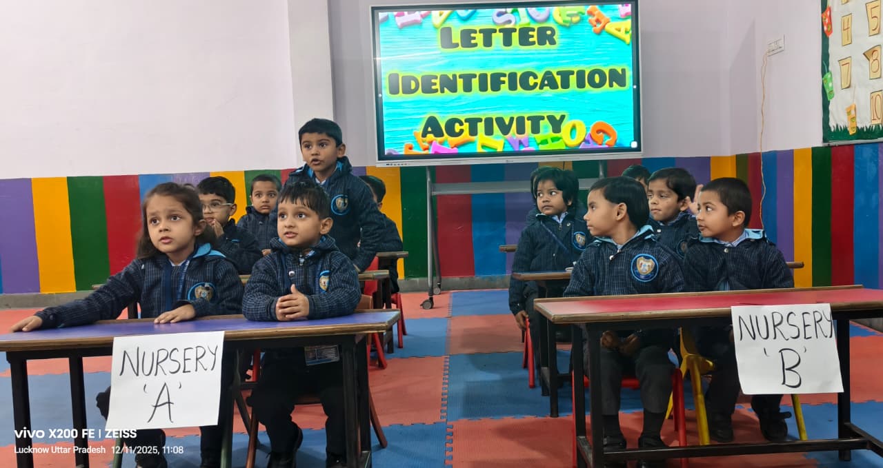 Nursery: Letter Identification Activity 2025