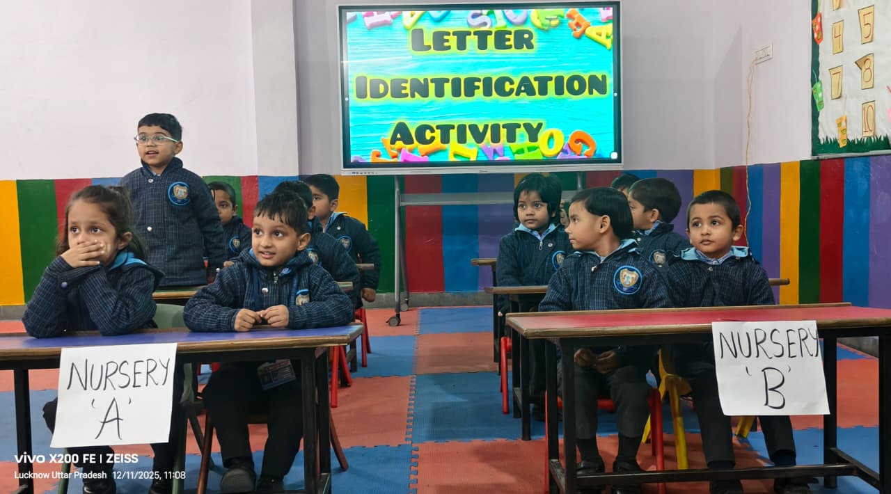 Nursery: Letter Identification Activity 2025