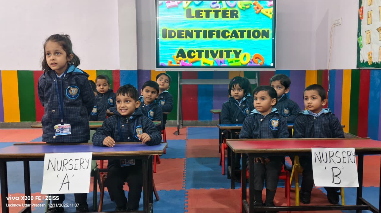 Nursery: Letter Identification Activity 2025