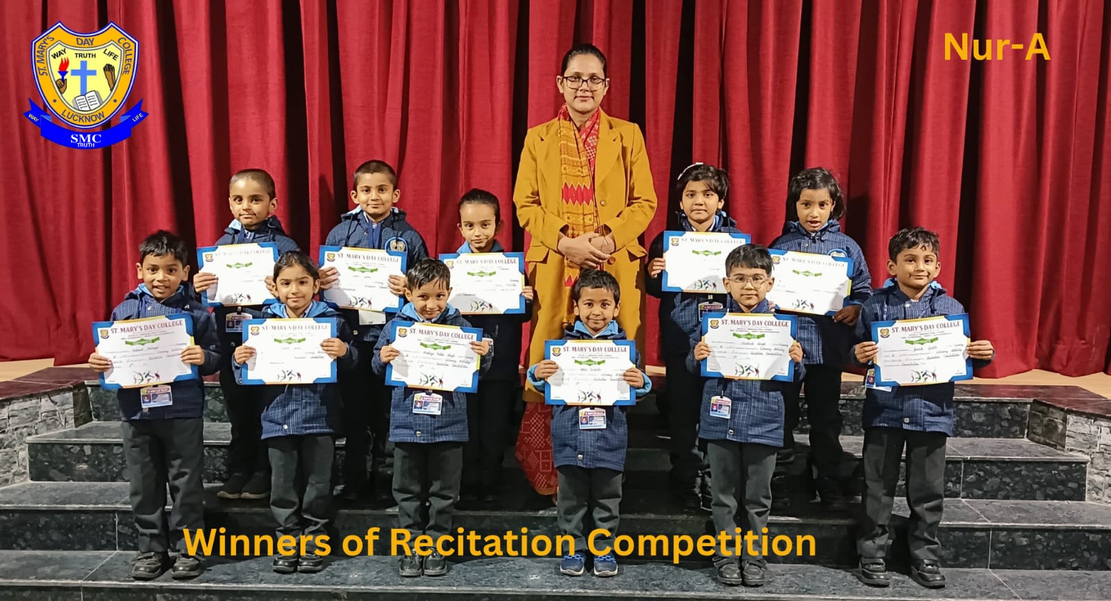 Pre-Primary Writing,Recitation and Drawing Competition 2025