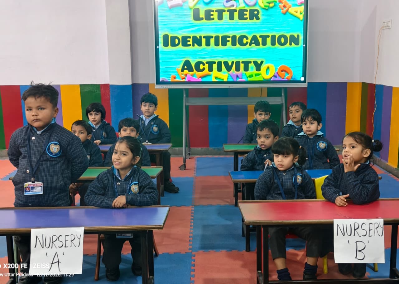 Nursery: Letter Identification Activity 2025