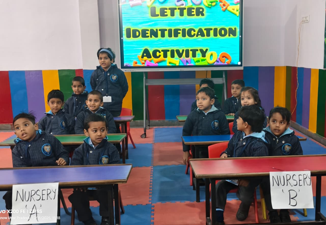 Nursery: Letter Identification Activity 2025