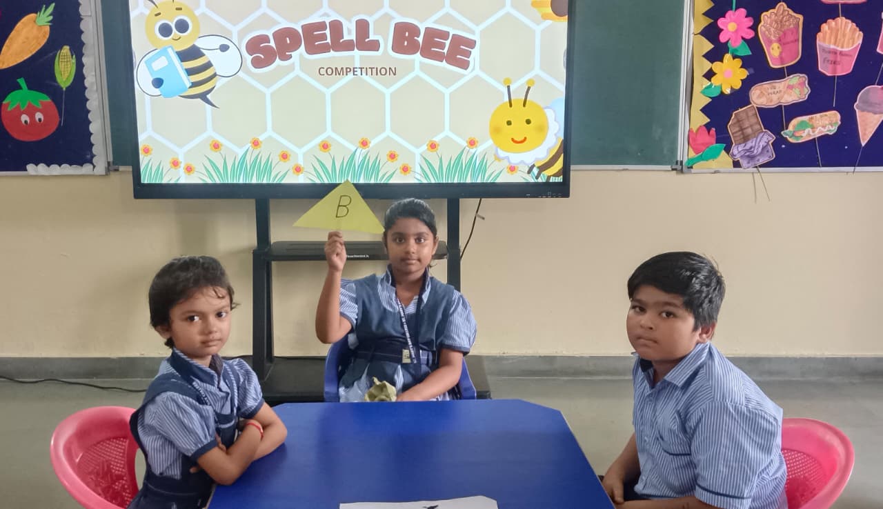 Spell Bee Competition Primary and Junior Wing 2025