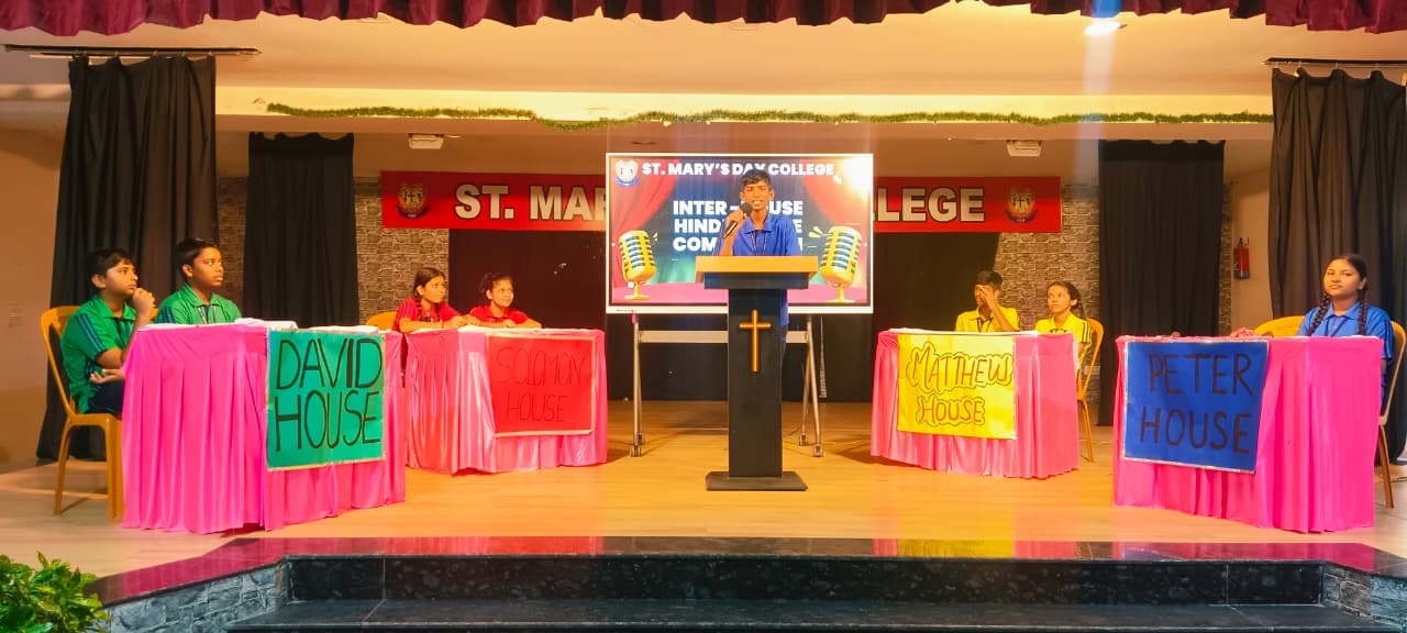 Inter House English-Hindi Debate 2025