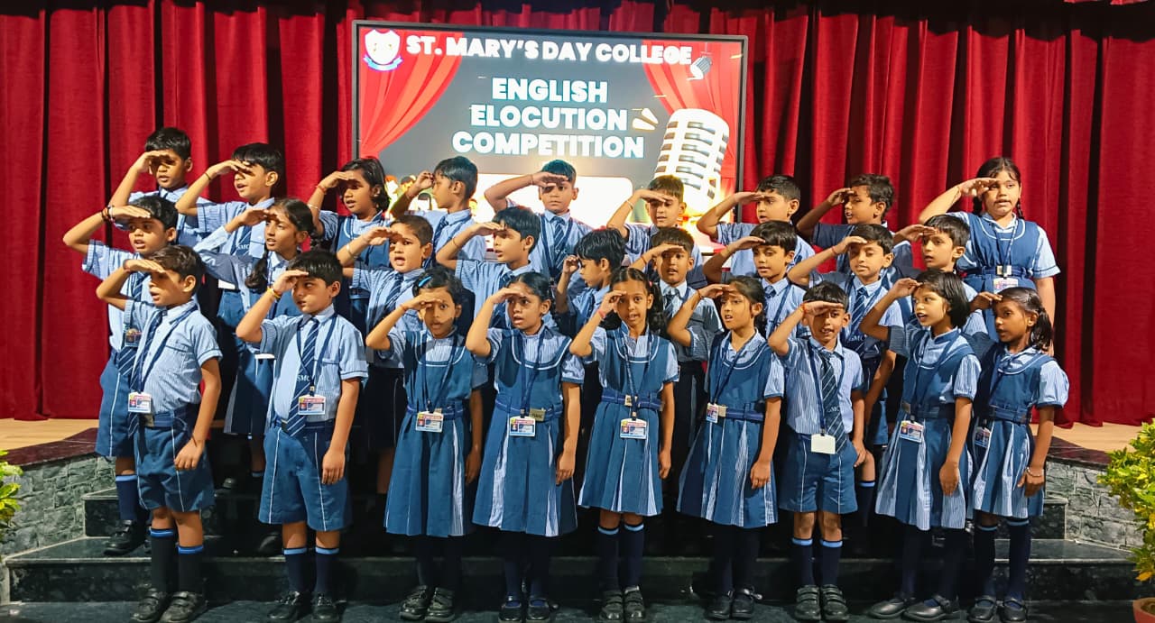 English Elocution Competition Primary and Junior Wing 2025