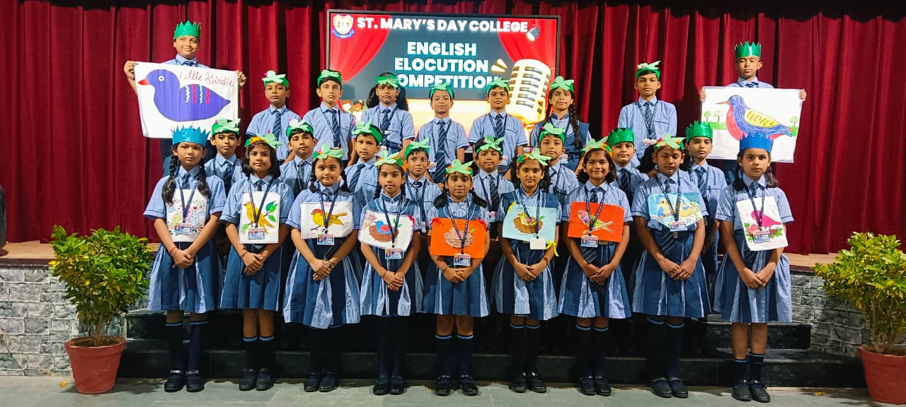 English Elocution Competition Primary and Junior Wing 2025