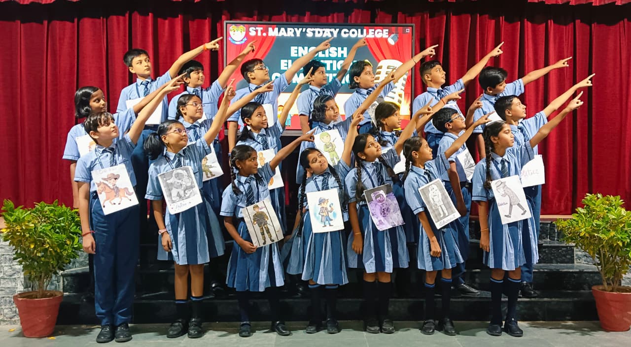 English Elocution Competition Primary and Junior Wing 2025