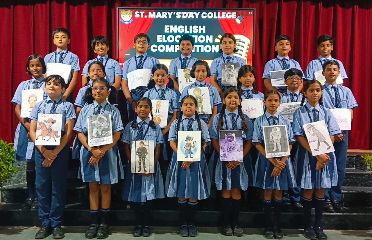 English Elocution Competition Primary and Junior Wing 2025