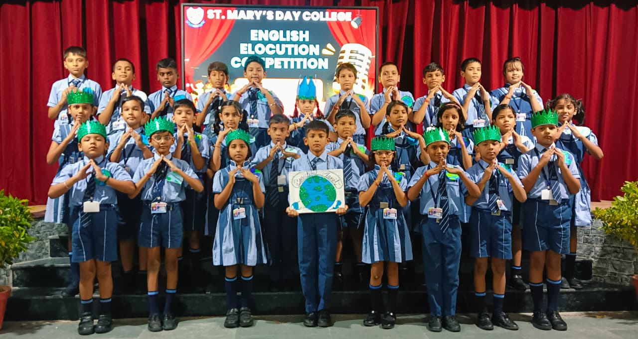 English Elocution Competition Primary and Junior Wing 2025