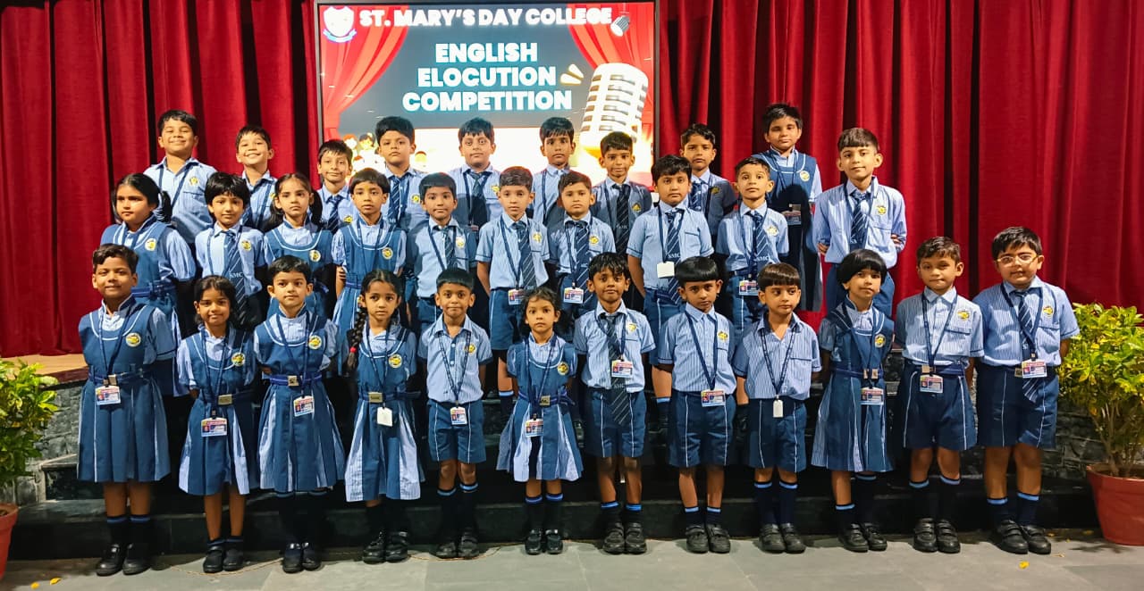 English Elocution Competition Primary and Junior Wing 2025