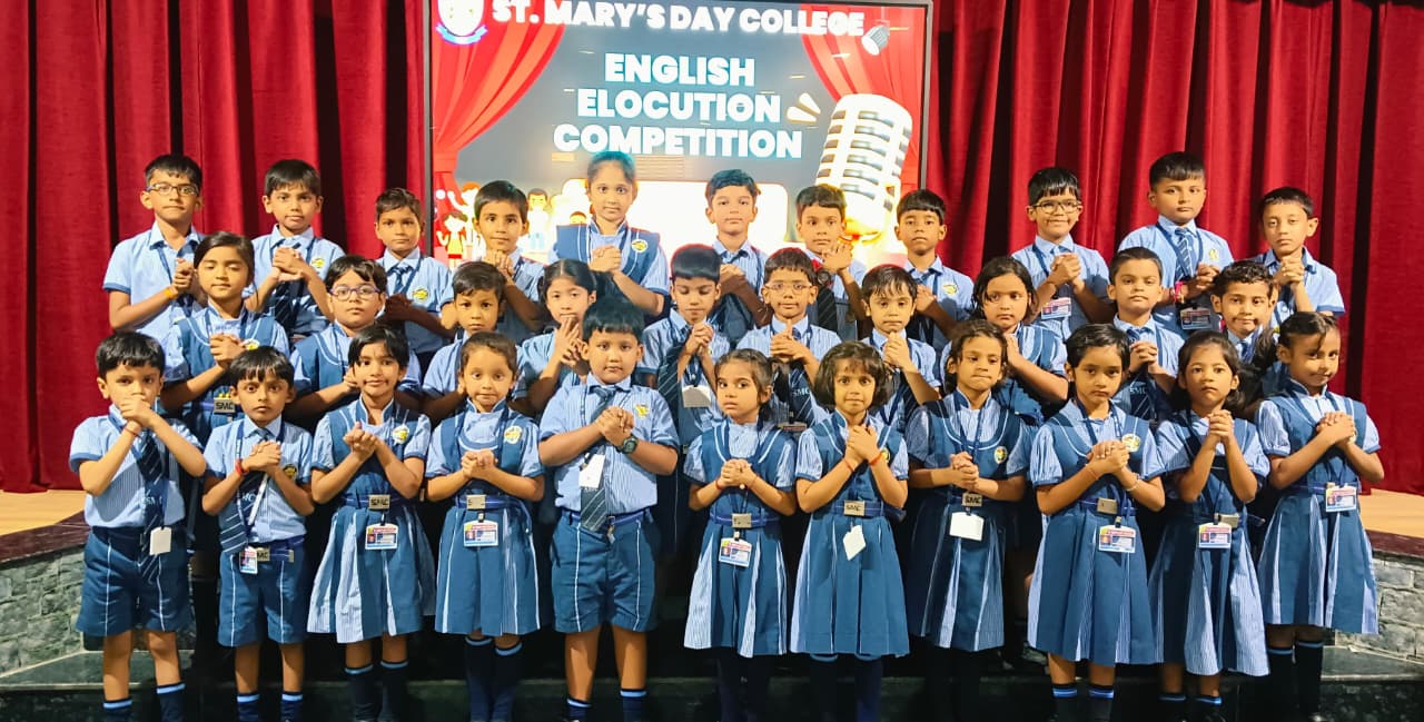 English Elocution Competition Primary and Junior Wing 2025