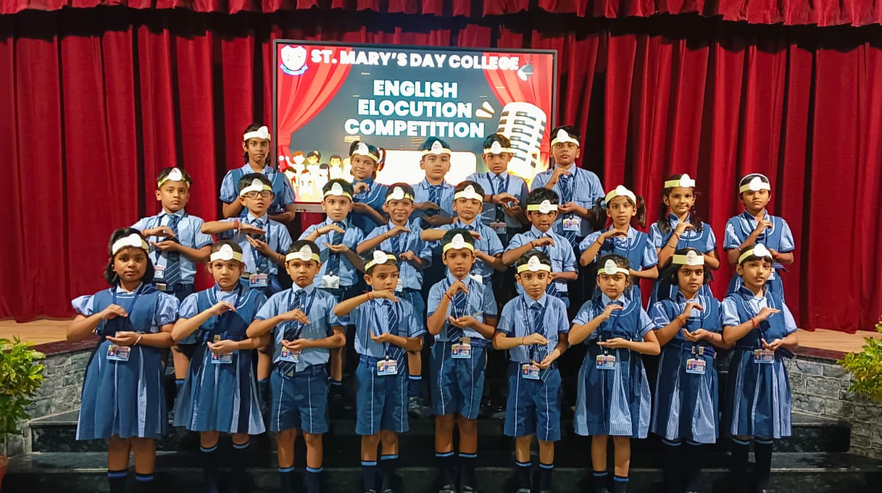 English Elocution Competition Primary and Junior Wing 2025