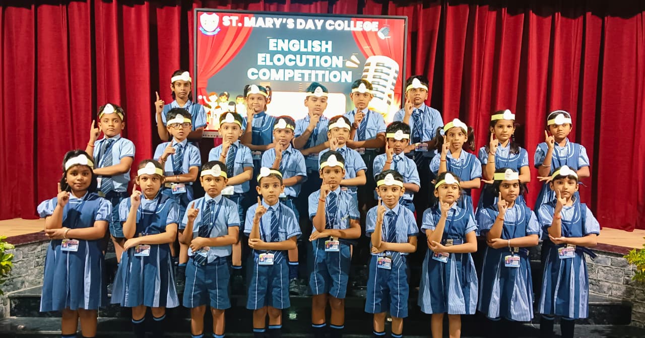 English Elocution Competition Primary and Junior Wing 2025
